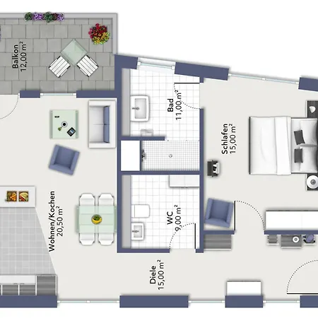 Kleine Feine Apartamento